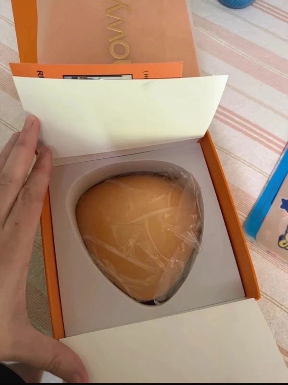 Peach Teardrop Silicone Bra Insert - Snowwy